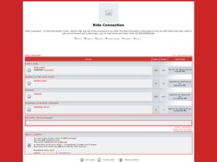 Free forum : Ride Connection